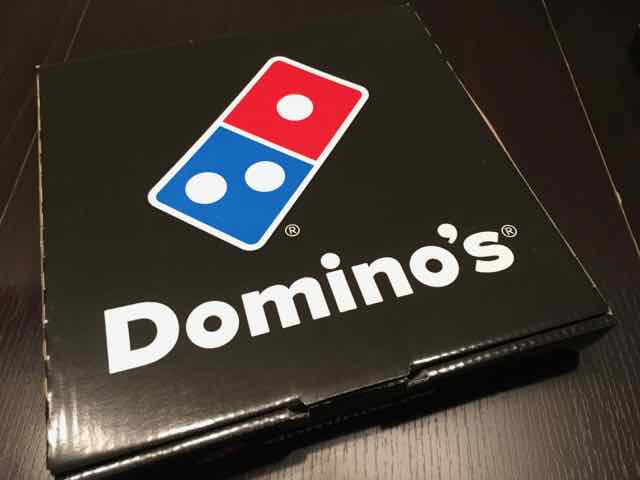 Pizza von Dominos Pizza